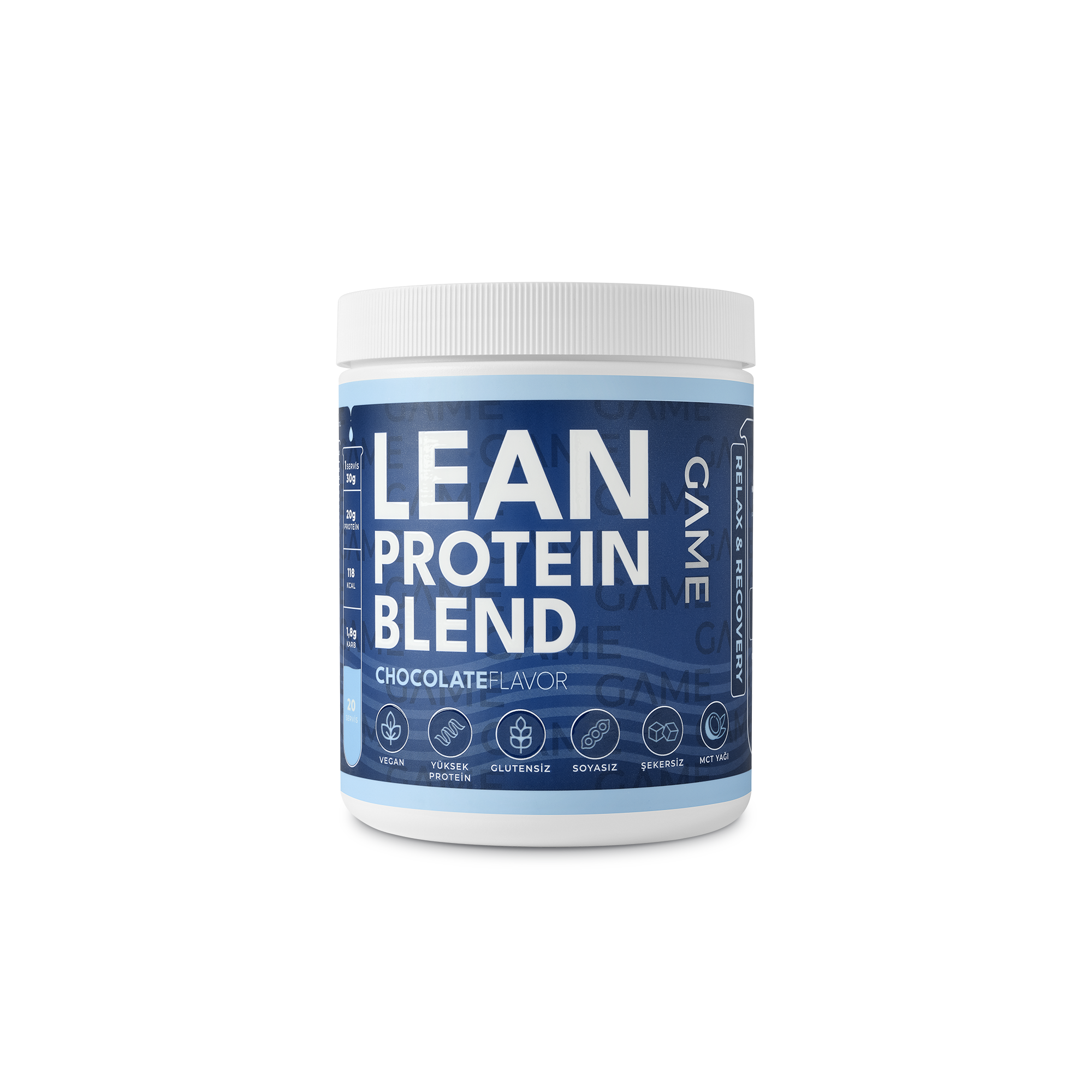Lean Fit Chocolate Flavor Vegan Protein Tozu - 600gram