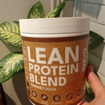 Lean Fit Cookie Flavor Vegan Protein Tozu - 600gram