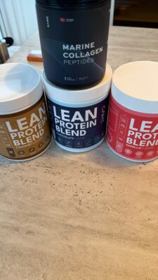 Click to view full screen lean fit cookie flavor vegan protein tozu 600gram