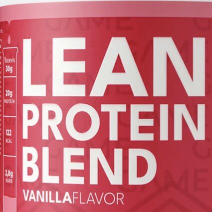 Lean Fit Vanilla Flavor Vegan Protein Tozu - 600gram