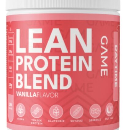 Lean Fit Vanilla Flavor Vegan Protein Tozu - Day Time - 600gram