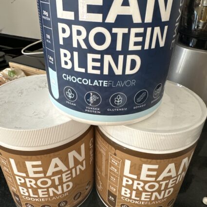 lean fit cookie flavor vegan protein tozu 600gram