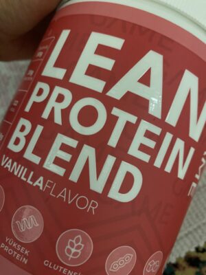 Lean Fit Vanilla Flavor Vegan Protein Tozu - 600gram photo review